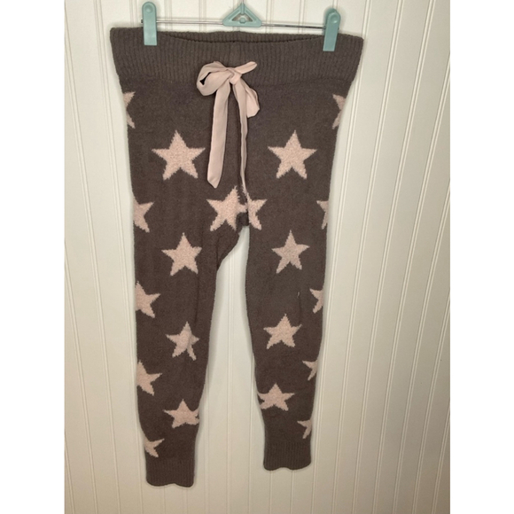 Honeydew Other - Women's Honeydew Pants, Gray & Pink Star Print, Size S